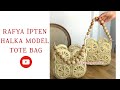 RAFYA İPDEN HALKA TOTE BAG ÇANTA