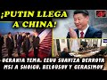 ¡Putin llega a China! Ucrania, tema. Habló de Shoiugú, Beloúsov y Gerasimov. EEUU suaviza derrota.