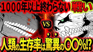 【怪獣８号】怪獣VS人類　現在の人類の生存率とは？