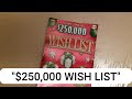 V88_ Scratching | $10 "Wish List" Lotto Ticket _ Wayne Lotto