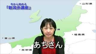 今から始める 新潟弁講座 第2回 Youtube