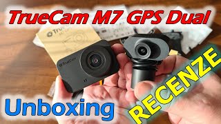 TrueCam M7 GPS DUAL | unboxing | montáž kamery do auta | recenze | cz | kamera do auta