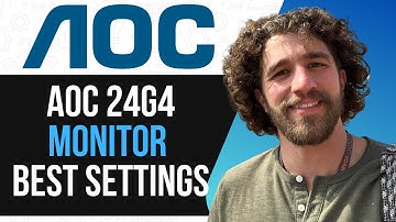 🖥️ AOC 24G4 Best Settings 2025 – Color, Gaming & Performance Setup