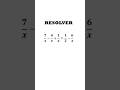 8. RESOLVER l Ecuaciones de Primer Grado #ecuaciones #algebra #maths