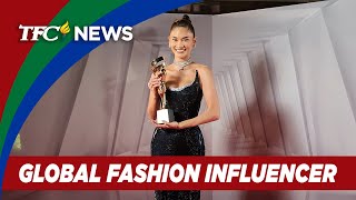 2015 Miss Universe Pia Wurtzbach kinilala bilang 'Global Fashion Influencer of the Year' sa Dubai