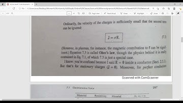 Chapter 7 (Electrodynamics)