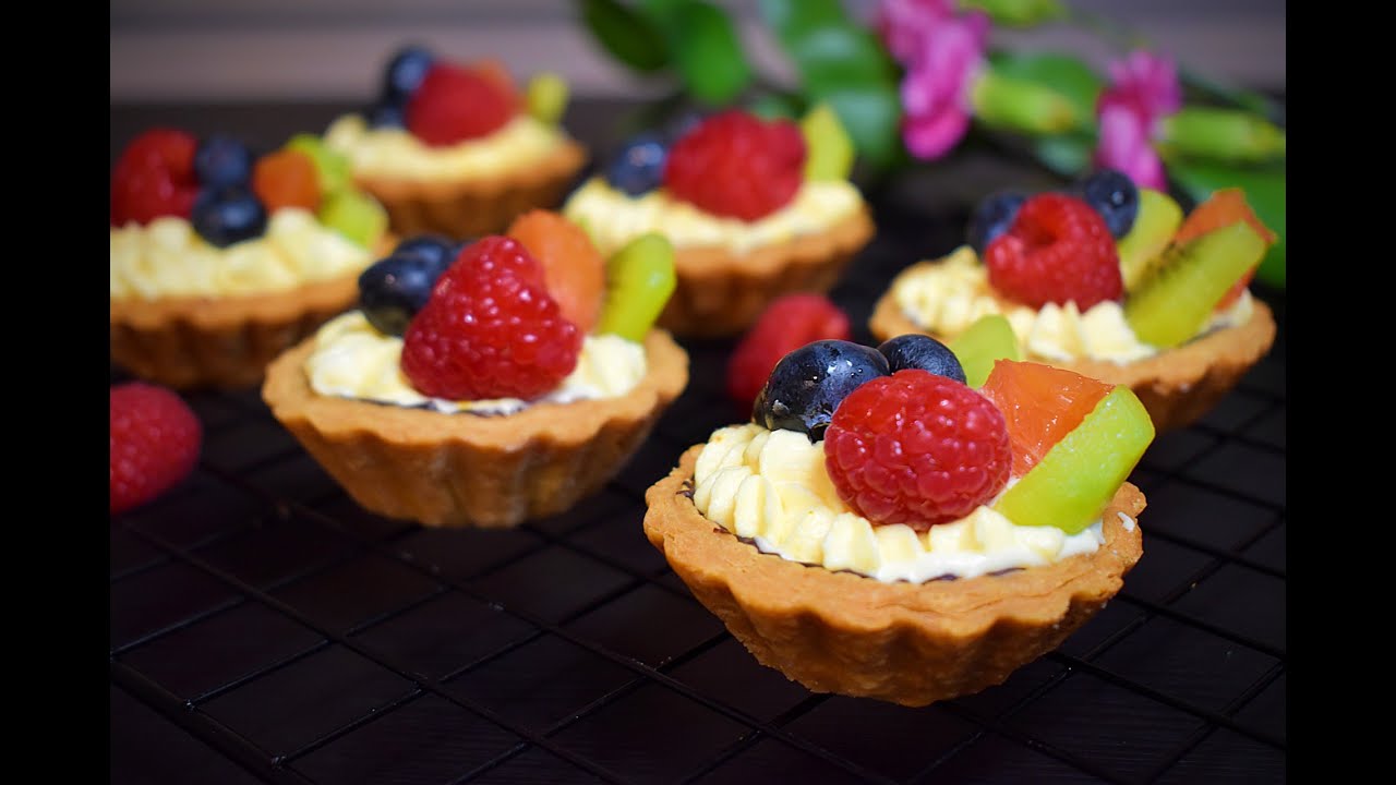 Fruit Tart Custard Recipe Fruit Tart Recipe with Vanilla Custard