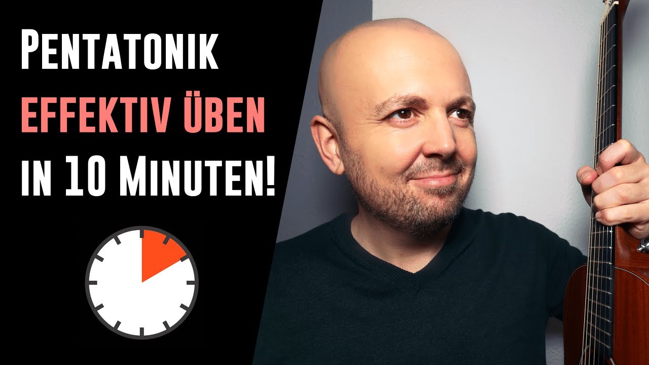 New PENTATONIK-TRAINING GITARRE | Pentatonik üben für Fortgeschrittene