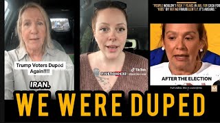 Trump LIED....MAGA Voters finally admits