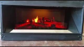 Elektirikli Şömine Haznesi Angora Şömine