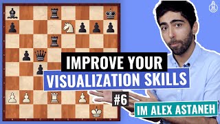 How to Improve your Chess Visualization? | Part 6 in 2D | Chess Vision and Calculation Training screenshot 3