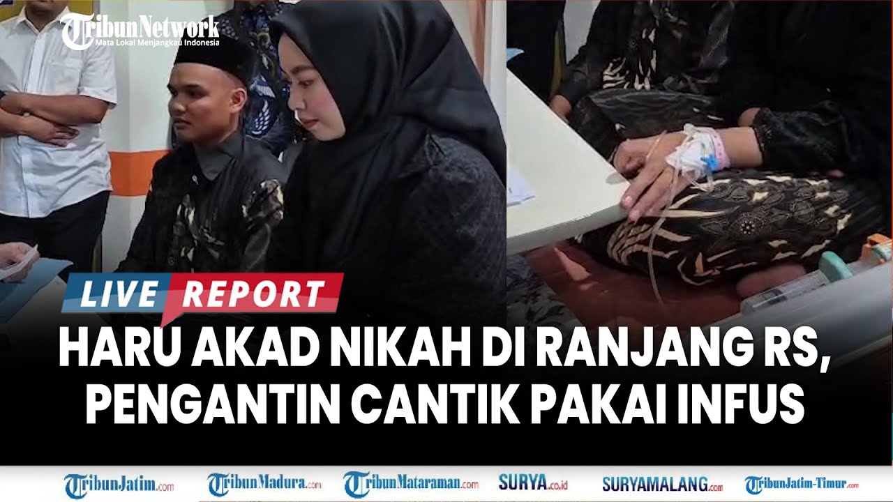 🔴BREAKING NEWS: PENGANTIN AKAD DI RSUA PONOROGO, Mempelai Wanita Masuk ICU H-2 Menikah