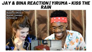 Jay & Bina Reaction Video Yiruma - Kiss The Rain Guitar Cover