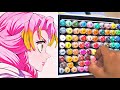 70$ MARKER ART | COLORING MITSURI using Arrtx OROS Sketch markers