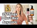 15 THINGS I NO LONGER BUY 💰 | Saving Money + Low Buy Year