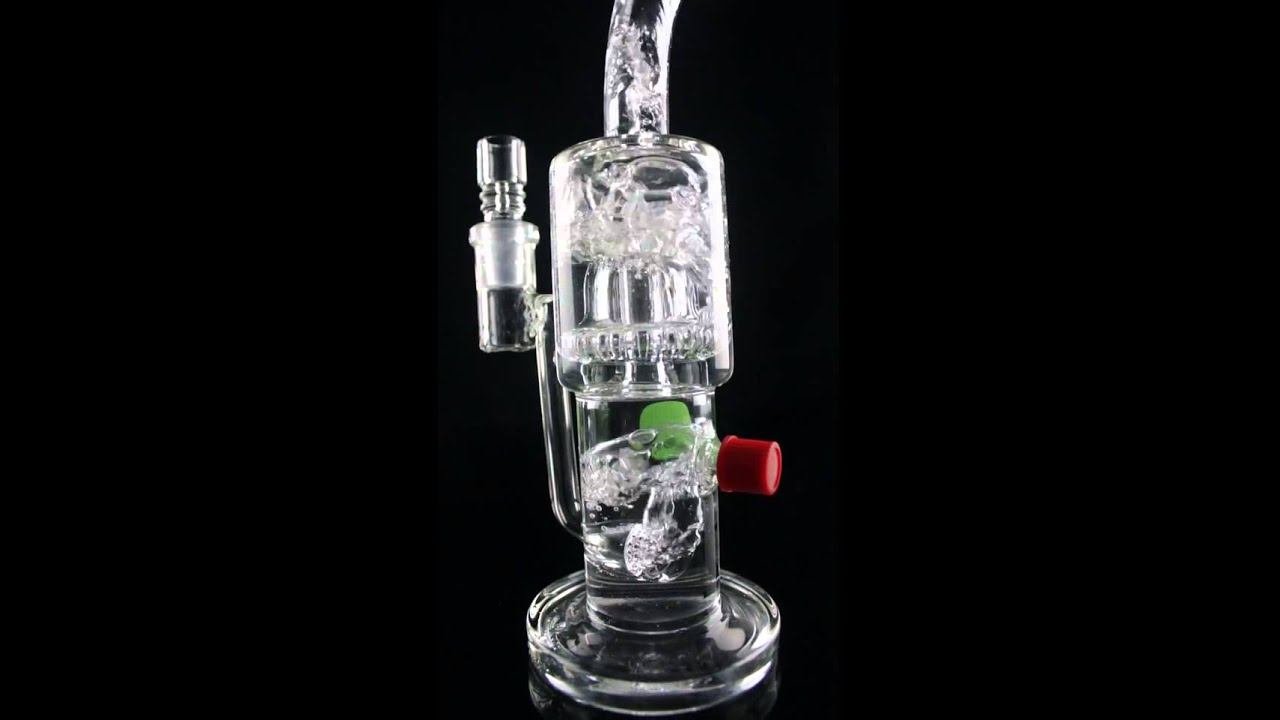 Maverick Glass Direct Inject Honeycomb to Domed Circ Perc Water Pipe
