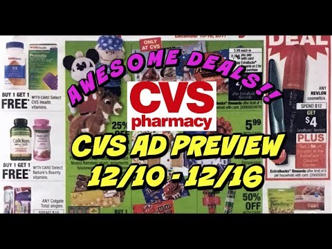 CVS AD PREVIEW 12/10 – 12/16 | AMAZING WEEK OF DEALS!!!!