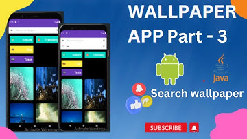 Search Category Wallpaper || Wallpaper App In Android Studio Part 3.