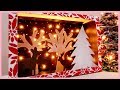 DIY Easy Winter Night Light from Food Boxes *Best Out of Waste Boxes