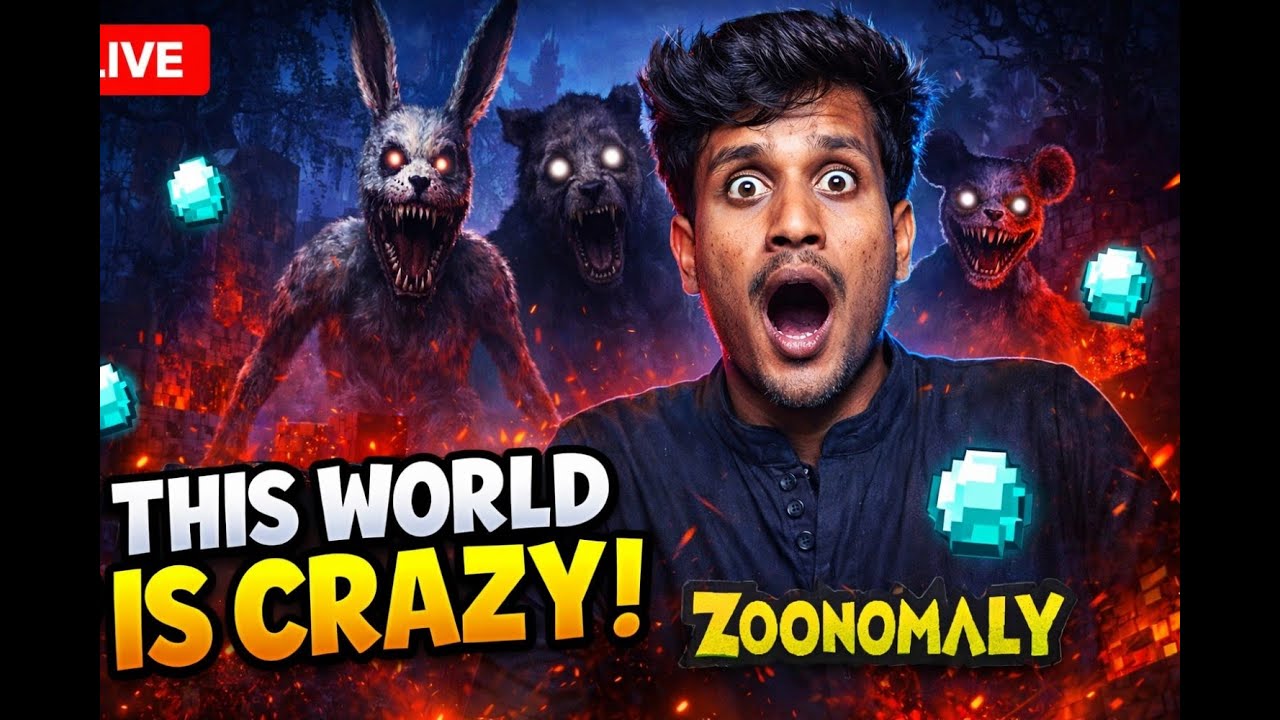 Aaj ZOONOMALY Khatam! 😱 Last Ending + Granny, Choo Choo Charles, Minecraft & Roblox | Hindi Live