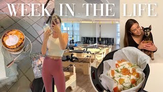 WEEK IN MY LIFE | morning routines, photoshoot, baking bread + closet makeover! by Adrienne Hill 11,437 views 3 months ago 25 minutes