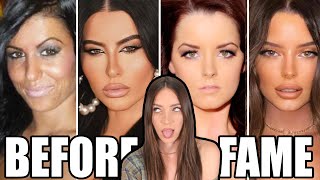 INFLUENCERS BEFORE FAME (AND PLASTIC SURGERY?) AMREZY, MOLLY MAE + MAURA HIGGINS