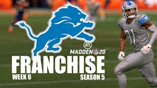 LETS GO FOR 2!!! | Madden 20 Detroit Lions Franchise | Week 6 at Broncos Guide