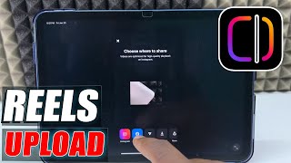 Загрузите Reel из приложения для редактирования Instagram на iPad! screenshot 4