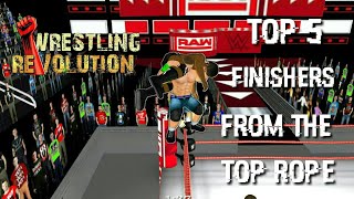 Wr3D 2K18 Top 5 Finishers From Top Rope