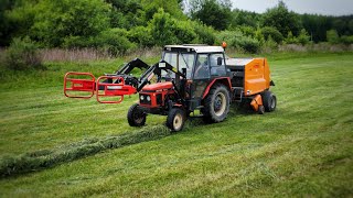 SIANOKISZONKA 2024 w GR Róg  | Prasowanie Warfamą |Zetor 7211 & Ursus c330