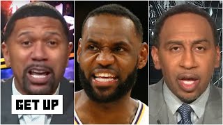 Stephen A. and Jalen debate where LeBron James ranks on the NBA's alltime list | Get Up