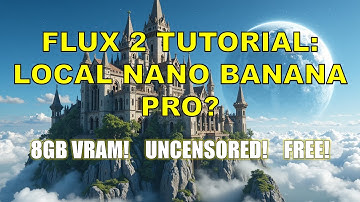 Flux 2 Full Guide for Beginners!  A Local AI Art Tool That Runs on Low‑VRAM GPUs