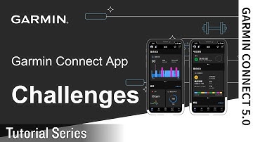 Tutorial - Garmin Connect App: Challenges