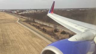 Southwest Boeing 737-700 Landing GRR | Seat 3F