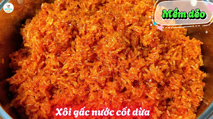 Cách để có món XÔI GẤC nước cốt dừa mềm dẻo thơm ngon, hương vị tuổi thơ, ăn là ghiền.