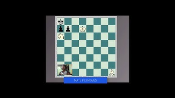 Chess Puzzle Note #2 - white to move and mate in 3 moves