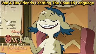 Vee & Her Friends Learning The Spanish Language | The Owl House (S3 EP1)