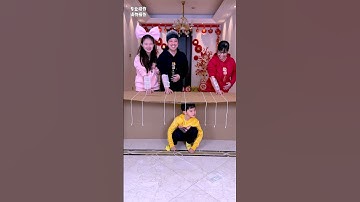The Little Boy Pulls The Rope Challenge, It Feels So So So So So So #Funny #Familychallenge #Partyga
