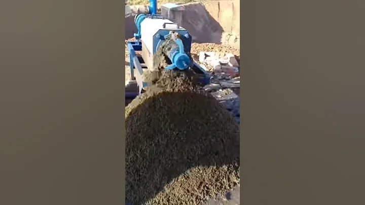 laying hen manure dewatering machine solid liquid separator