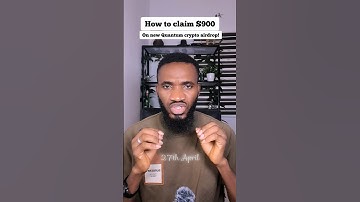 How to claim $900 on Quantum crypto airdrop #quantum #crypto #airdrop #wallet