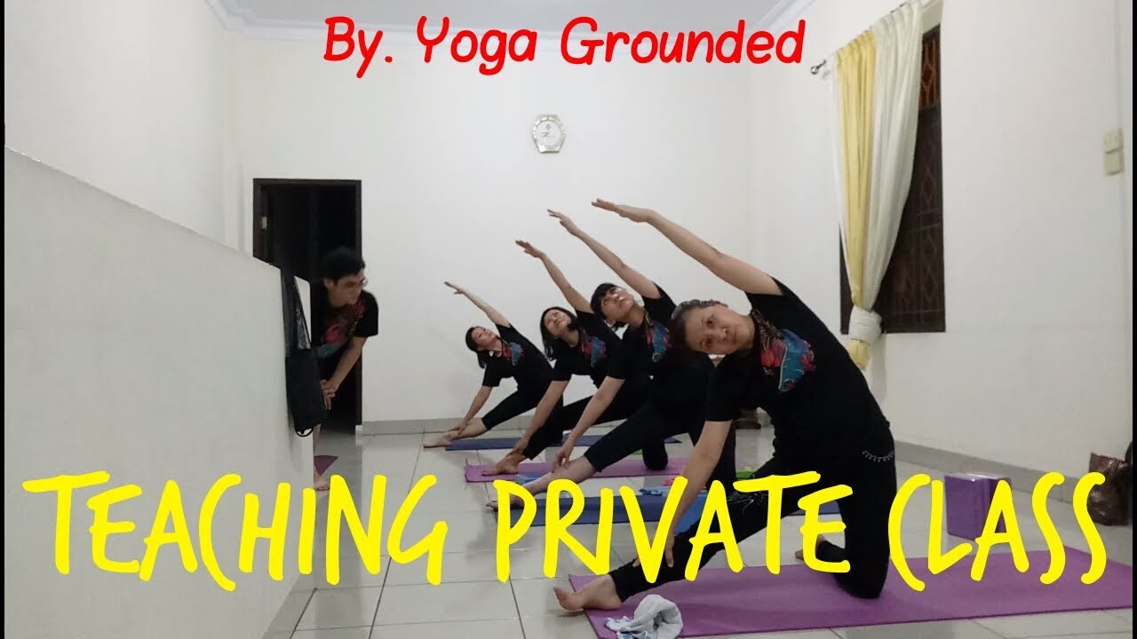 Yoga Private Class. My Led Class. Kelas Private.