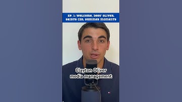 Clayton Oliver AFL media management #afl #melbourne #podcast #sports