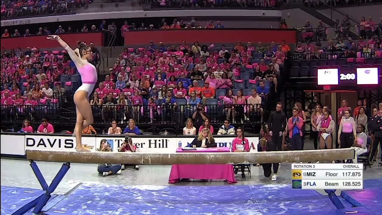 Kayla DiCello Near Perfect Beam Florida vs Missouri 2023 9.975