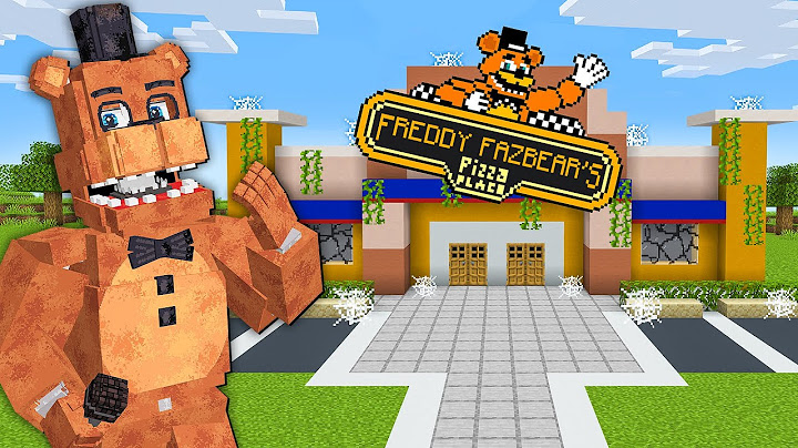 Rebuilding an ABANDONED FNAF Pizzeria in Minecraft