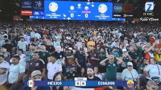 Últimos Minutos Del México Vs Ecuador Copa América 2024 Narración De Christian Martinoli