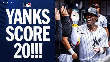 Yankees put up 20 RUNS! 🤯 (Judge 3-HR Game!)