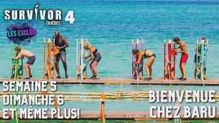 Les Exclus | Survivor Québec Saison 4 | Épisode 6 | Analyse de la 5e semaine, du 6e dimanche et plus