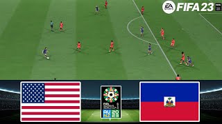 FIFA 23 - USA vs Haiti 1/5/2024 - FIFA Women's World Cup 2023 - Gameplay PS5