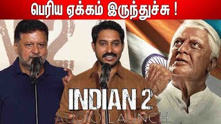 CWCல கத்துக்கிட்டு இருக்கேன் ! Madhampatty Rangaraj, JP Speech at Indian 2 Audio Launch