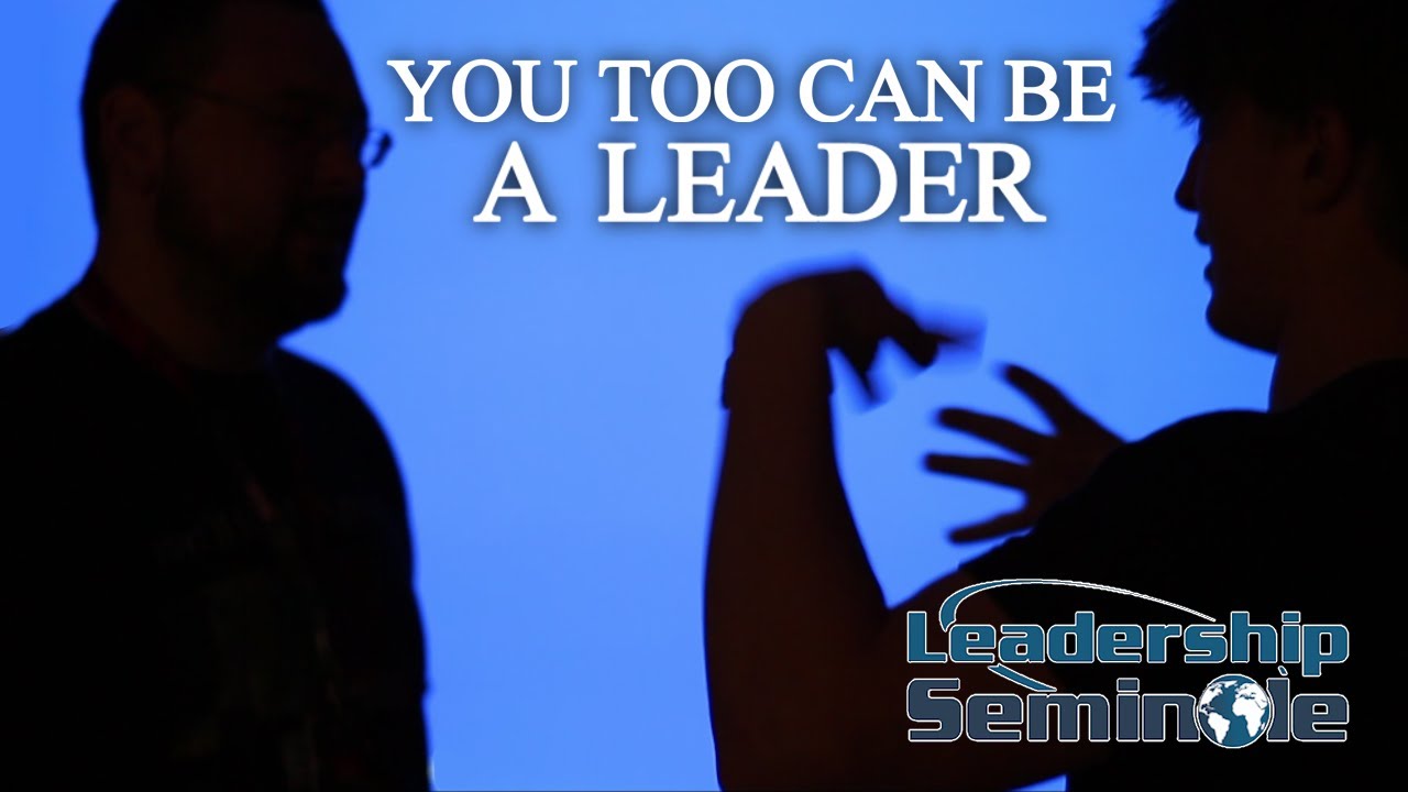 You Too Can Be A Leader - YouTube